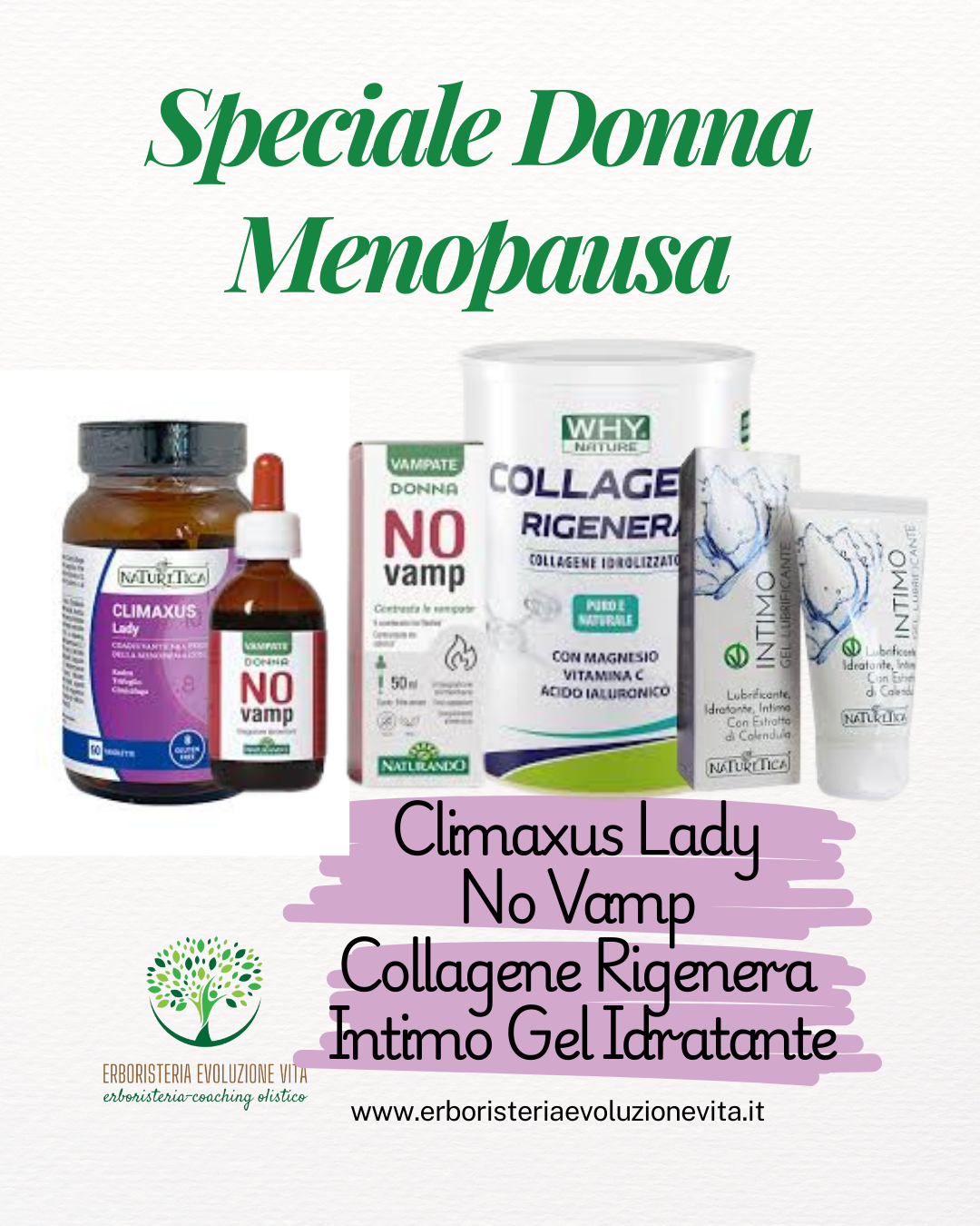 integratori menopausa